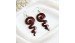 New Design Beautiful Wood Earrings by Balinese Artisans